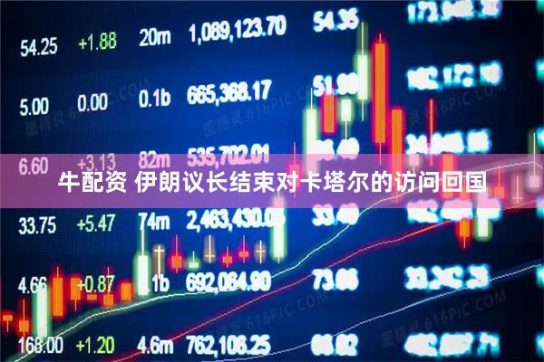牛配资 伊朗议长结束对卡塔尔的访问回国